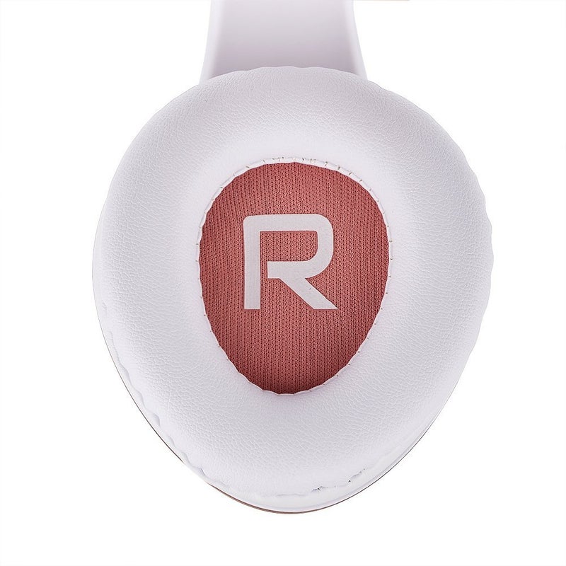 PowerLocus Bluetooth Over-Ear Headphones, Wireless Stereo Foldable Headphones Wireless and Wired Headsets with Built-in Mic, Micro SD/TF, FM for iPhone/Samsung/iPad/PC (Rose Gold) - Image 5